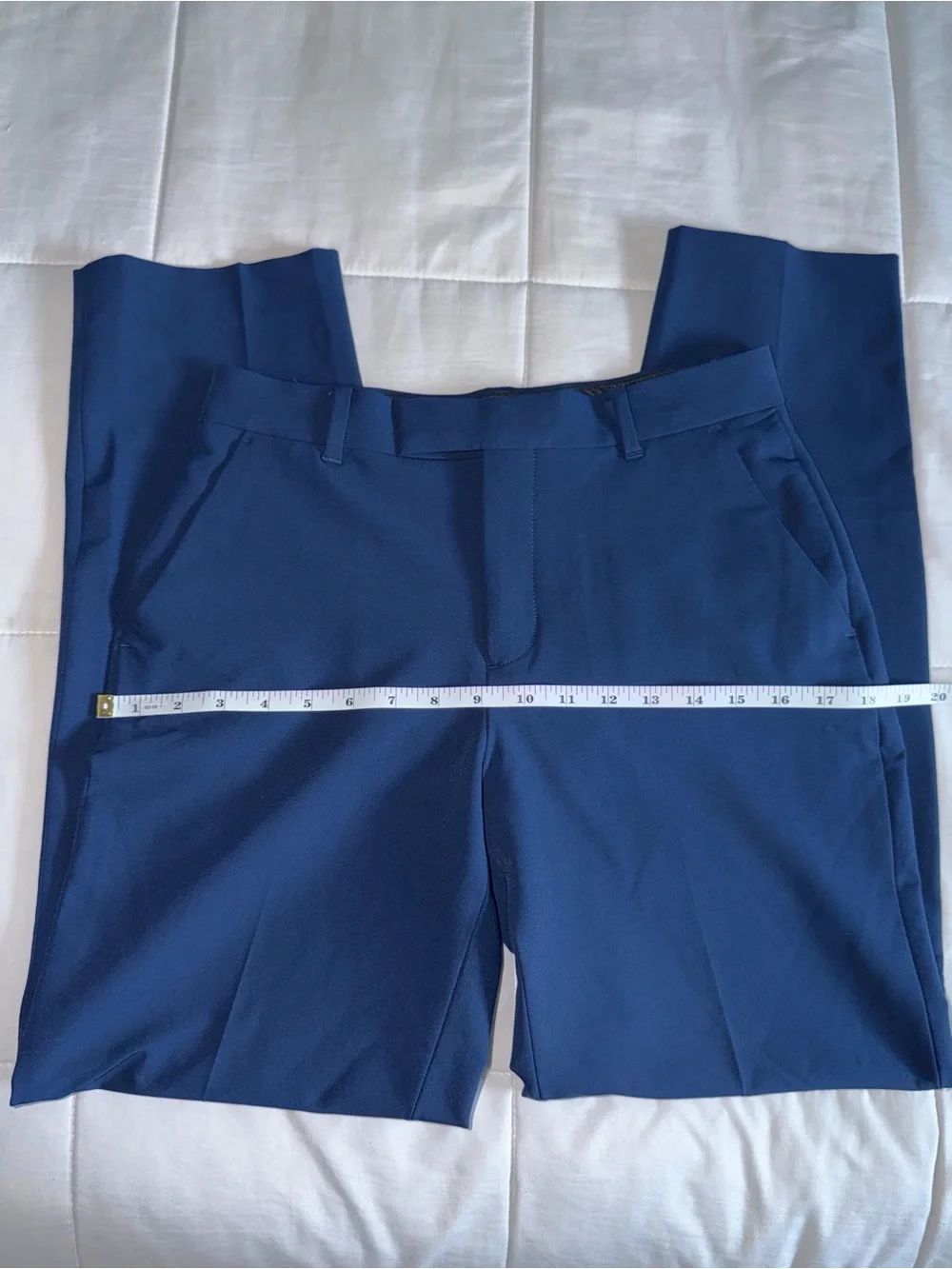 Boys Calvin Klein Navy Tailored Dress Pants - 16